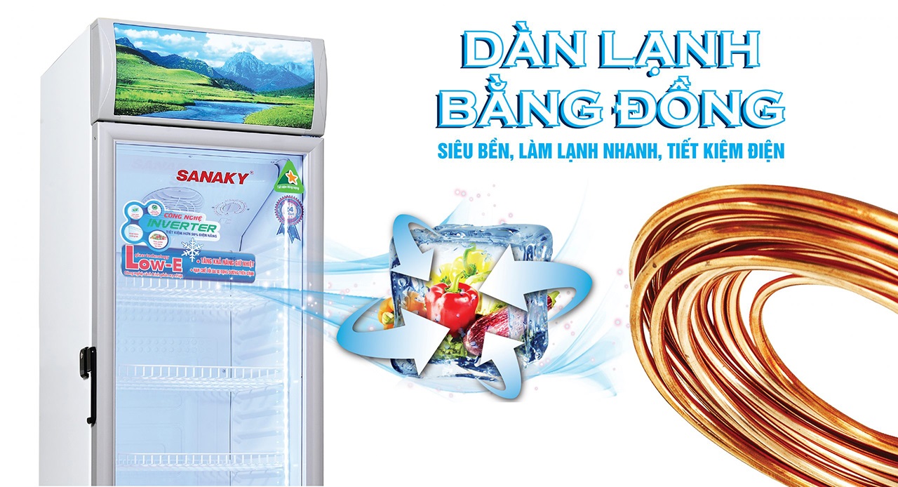 Nên mua tủ đông, tủ mát dàn nhôm hay dàn đồng?