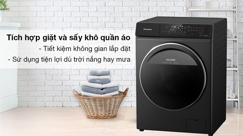 Máy giặt sấy Panasonic inverter 9.5 kg NA-S956FR1BV model 2022
