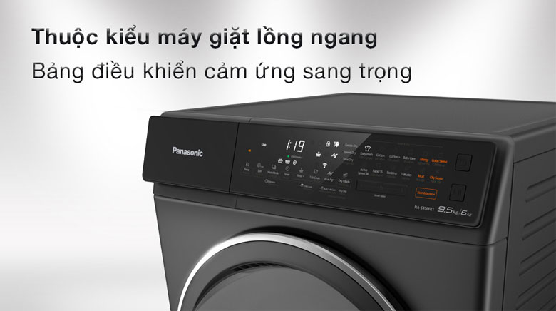 Máy giặt sấy Panasonic inverter 9.5 kg NA-S956FR1BV model 2022