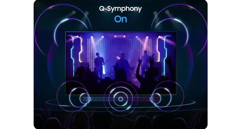 Smart Tivi Samsung 32 inch UA32H5000F - Công nghệ Q-Symphony