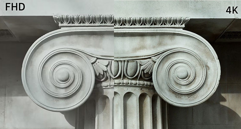 UA43U8500F - Smart Tivi Samsung 43U8500F 4K 43 inch - Độ phân giải 4K