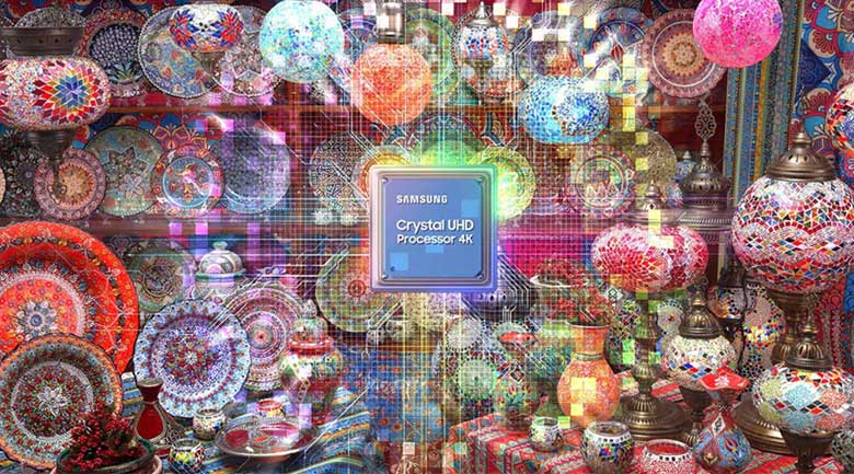 Smart Tivi Samsung Crystal UHD 4K 43 inch 43AU7002 mới 2022