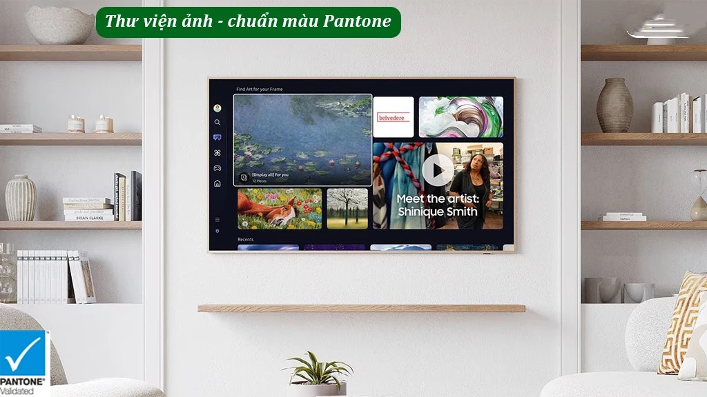 MỚI 2024 - Qled Smart Tivi khung tranh Samsung 4K 75 inch QA75LS03DAKXXV