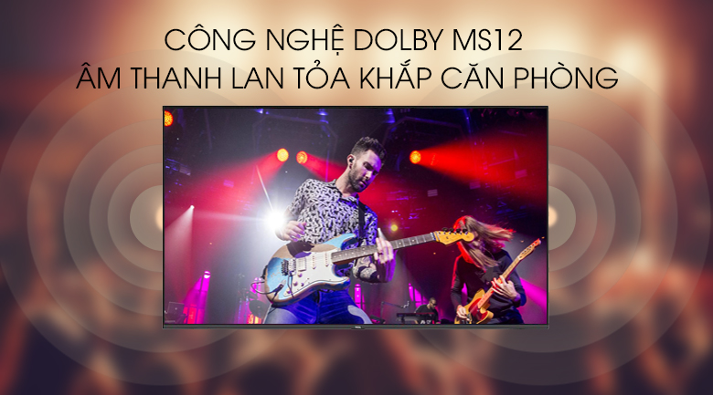 Android Tivi TCL 4K 43 inch 43T65 âm thanh vòm Dolby sống động