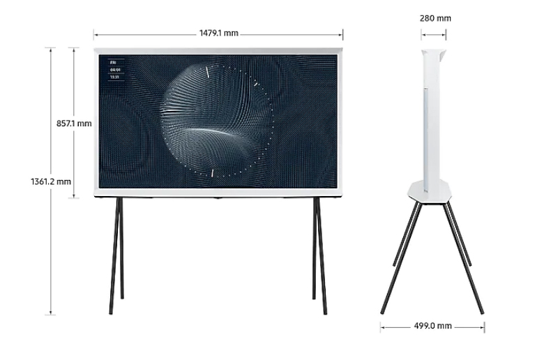 Đẳng cấp Smart Tivi The Serif Qled Samsung 4K 65 inch 65LS01B