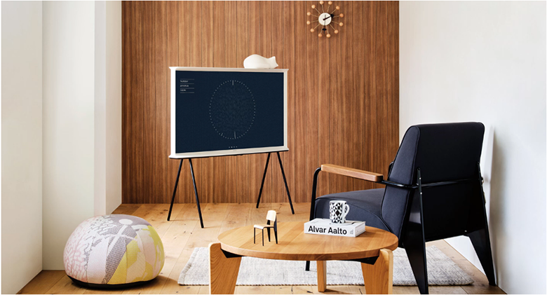 Đẳng cấp Smart Tivi The Serif Qled Samsung 4K 65 inch 65LS01B