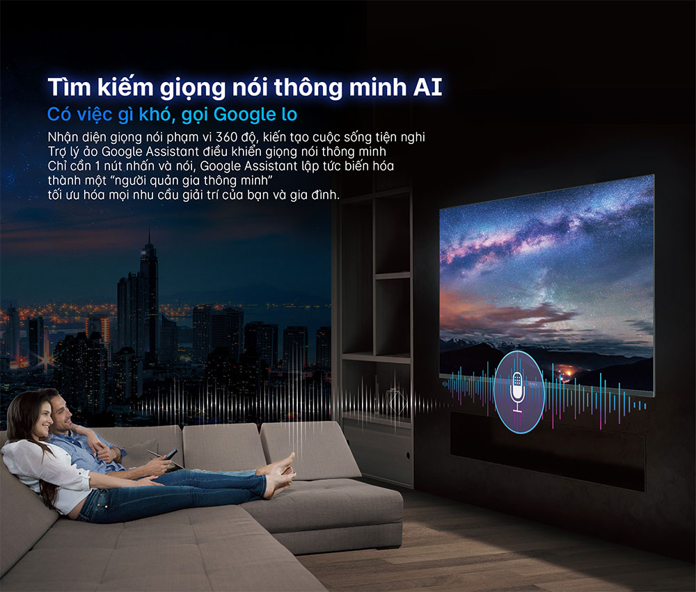 Android Tivi Aqua H70D6UG - 70 inch, Ultra HD 4K