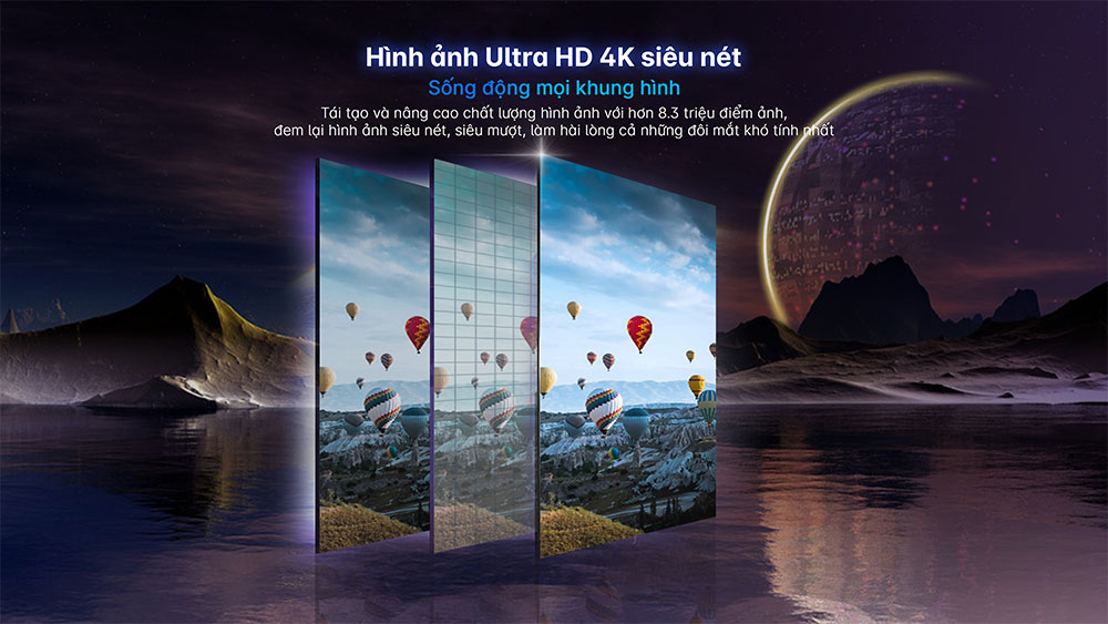 Android Tivi Aqua H70D6UG - 70 inch, Ultra HD 4K