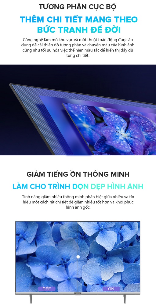 Smart tivi CooCaa 43 inch 43S3U giá rẻ