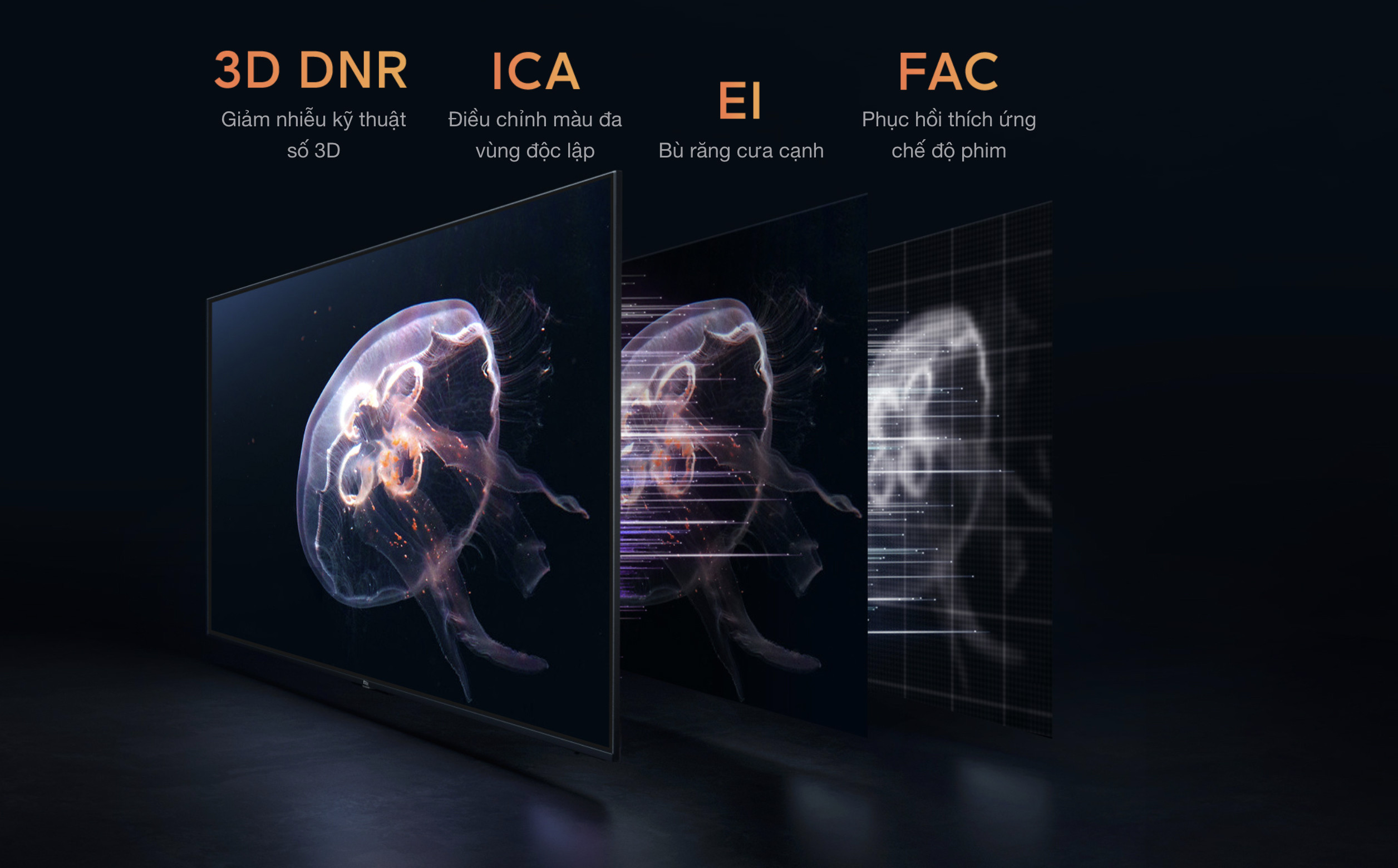 Tivi Xiaomi 43 inch EA43 2022 Series tràn viền giá rẻ