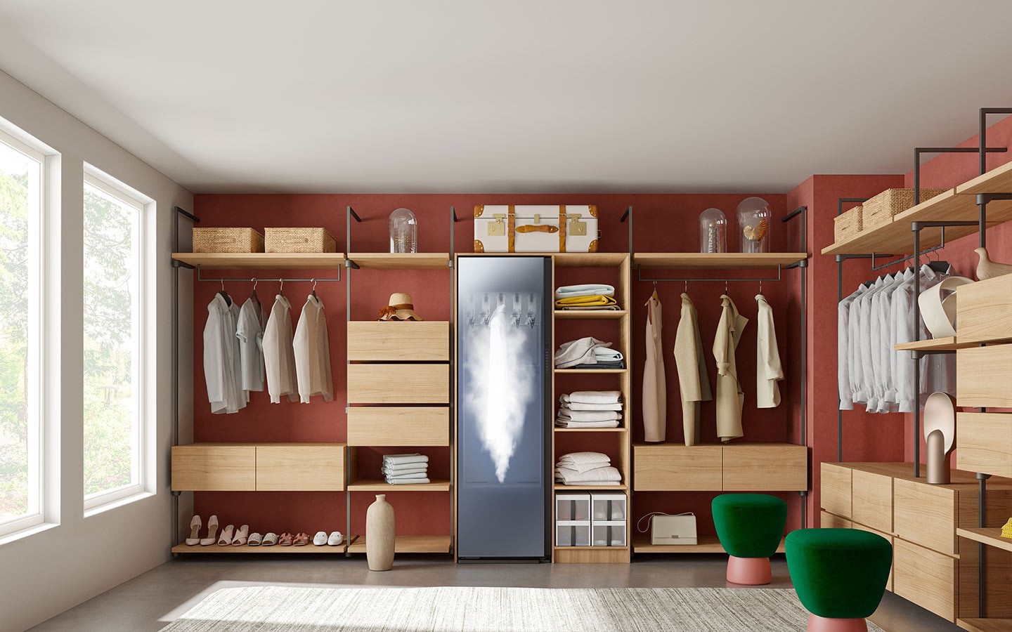 Tủ chăm sóc quần áo thông minh Samsung DF10A9500CG model 2022 nhập khẩu