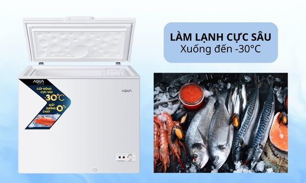 Tủ đông Aqua 301 lít AQF-C4001S