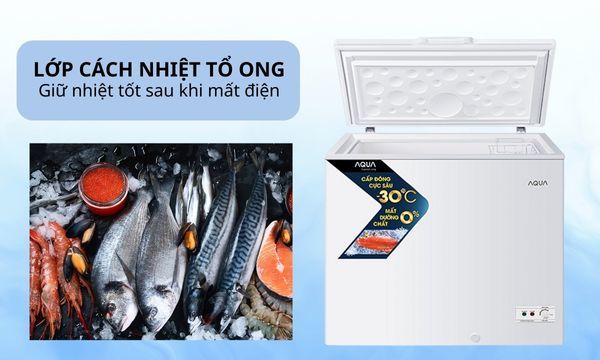 Tủ đông Aqua 301 lít AQF-C4001S