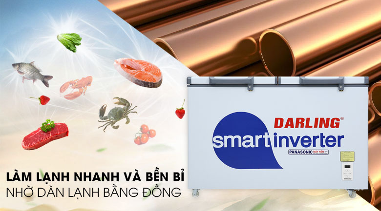 Tủ đông Darling inverter 270 lít DMF-3799ASI giá tốt