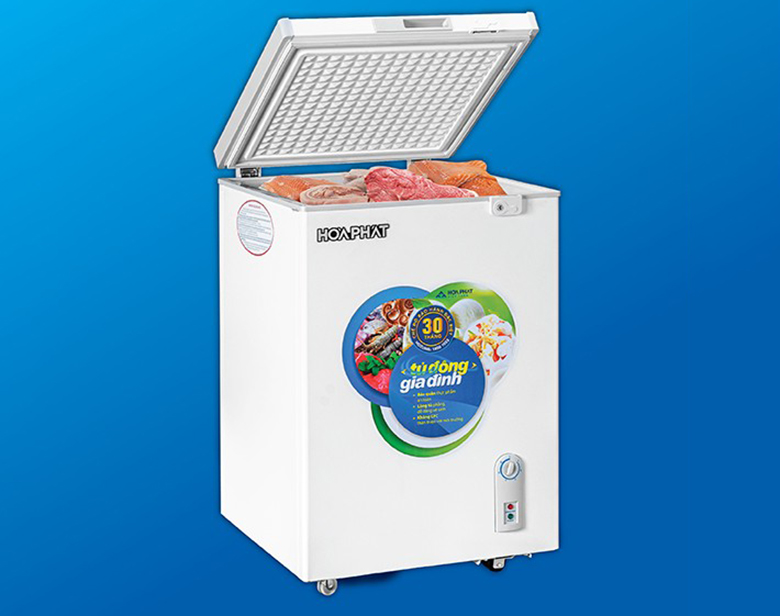 Tủ đông Hòa Phát HCF106S1Đ 107 lít giá rẻ
