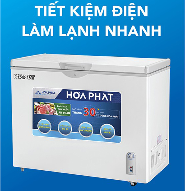 Tủ đông Hòa Phát HCF 516S1Đ1 252 lít giá rẻ