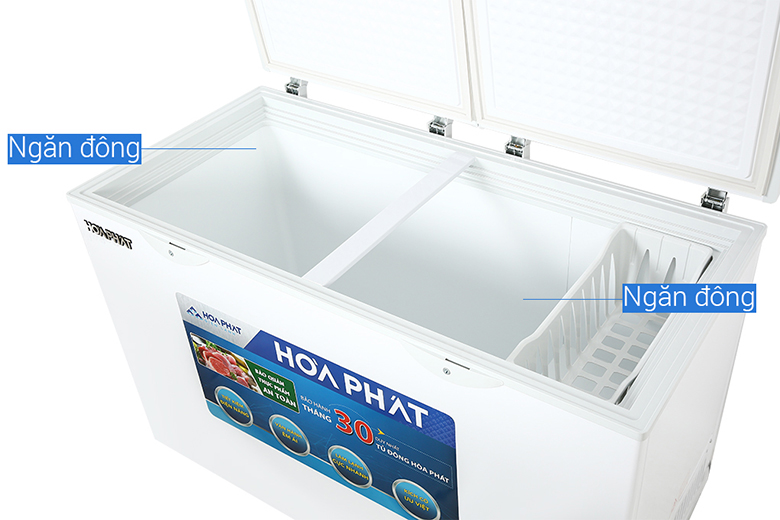 Tủ đông Hòa Phát HCF 666S1Đ2 352 lít giá rẻ