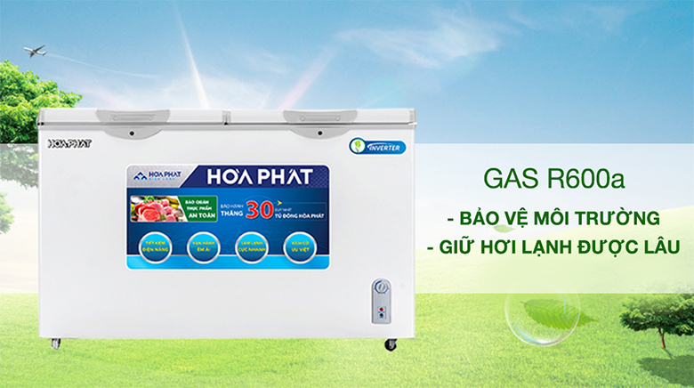 Tủ đông Hòa Phát HCFI 666S1Đ2 inverter 352 lít giá rẻ