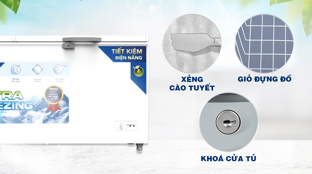 Tủ đông Hòa Phát 2 cánh 783 lít HPF AD6783