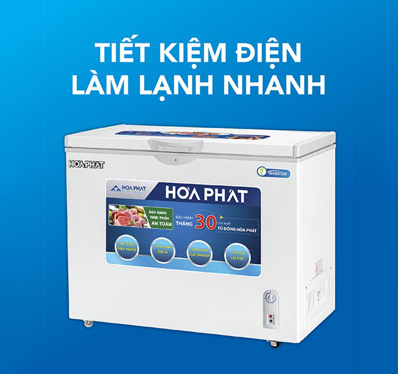 Tủ đông Hòa Phát HCFI 516S1Đ1 252 lít giá rẻ