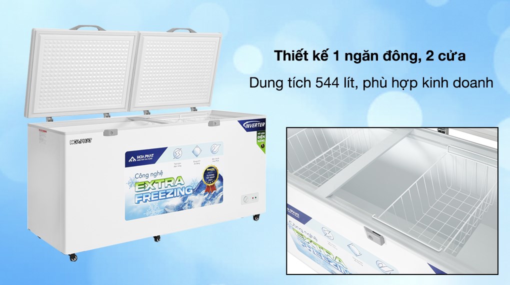 Tủ đông Hòa Phát 783 lít inverter HPF AD8783