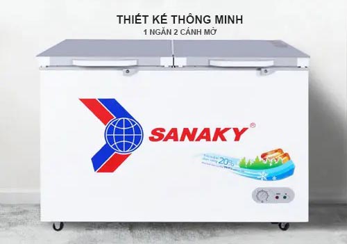 Tủ đông Sanaky 1 ngăn đông 270 lít VH-3699A2K giá rẻ