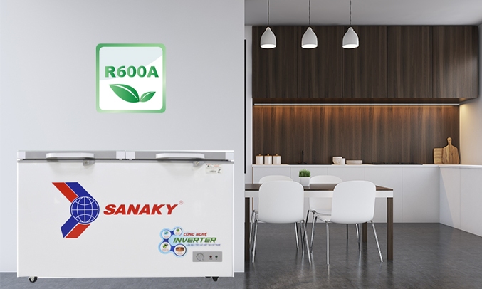 Tủ đông Sanaky Inverter 270 lít VH-3699A4K