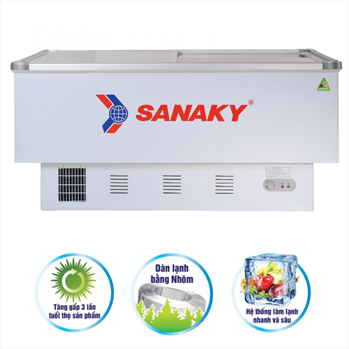 Tủ đông siêu thị Sanaky 516 lít VH-999K