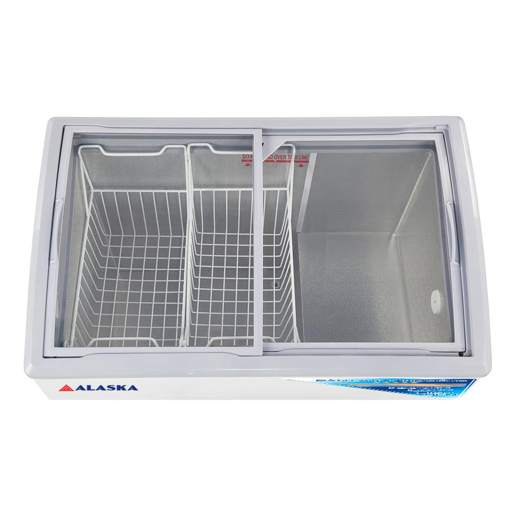 Tủ đông bày hàng kính cong Alaska 210 lít KC-210C