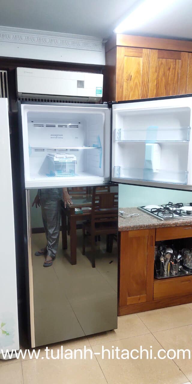 Tủ lạnh 2 cánh Hitachi inverter 406 lít R-FVX510PGV9 (MIR) sang trọng