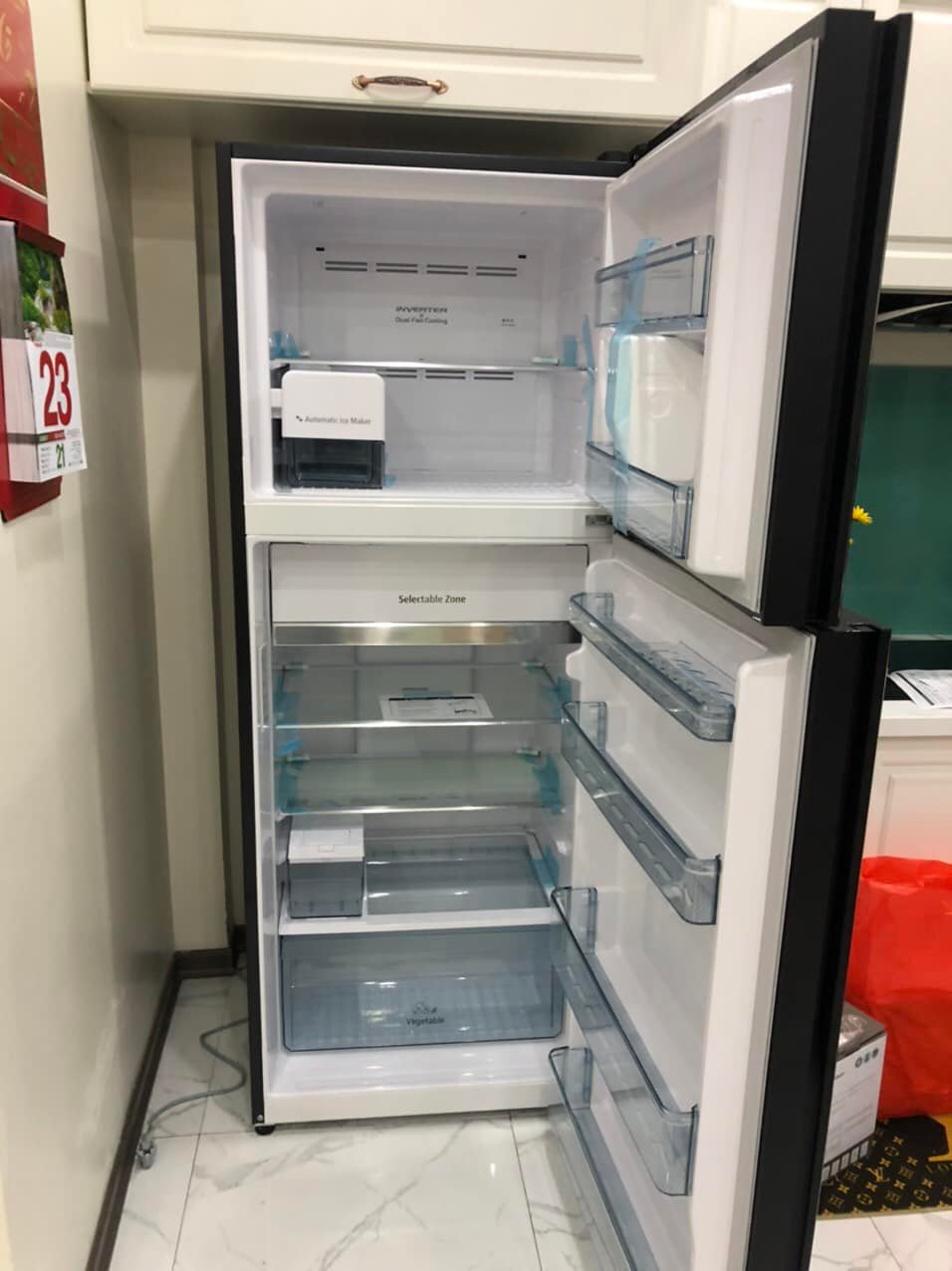 Tủ lạnh 2 cánh Hitachi inverter 390 lít R-FVY510PGV0 (GBK, GMG) giá rẻ