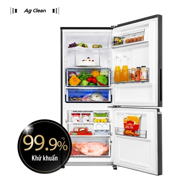Tủ lạnh Panasonic 255 lít NR-SV280BPKV công nghệ Ag diệt khuẩn