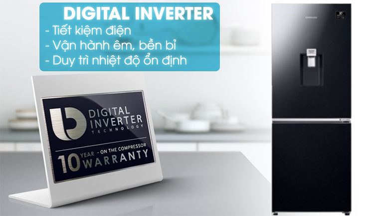 Tủ lạnh Samsung Inverter 276 lít RB27N4170BU/SV