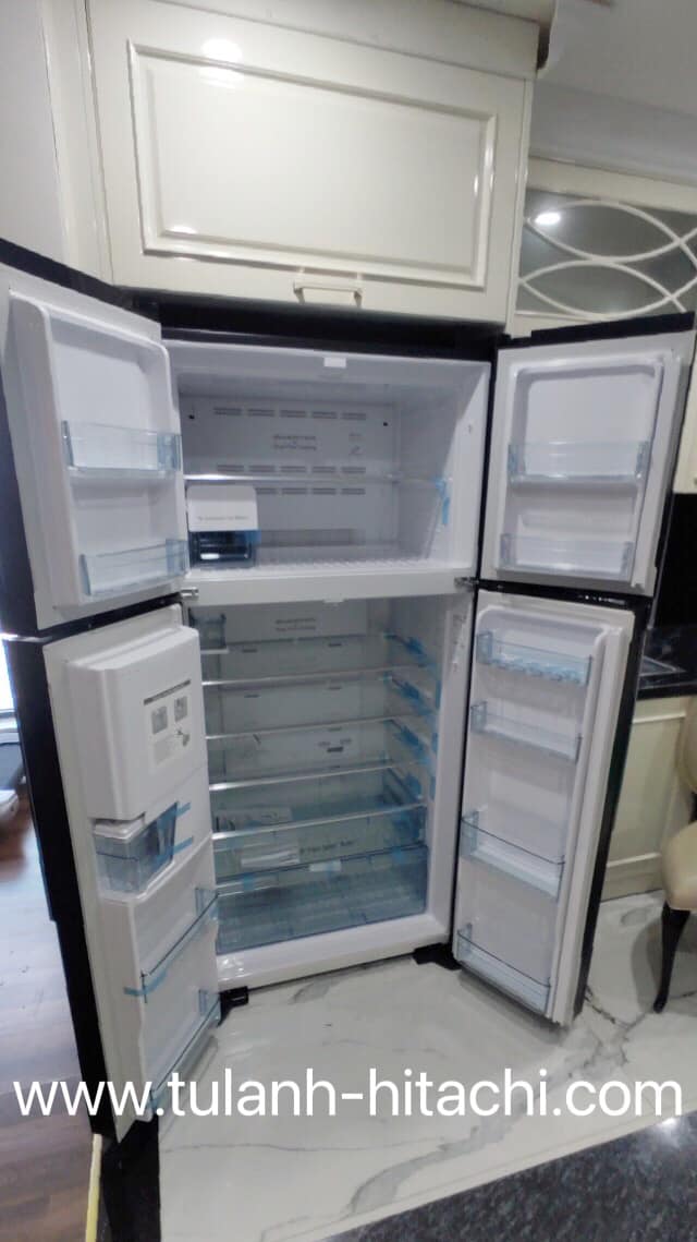 Tủ lạnh 4 cánh Hitachi inverter 540 lít R-FW690PGV7X (GBK, GBW) giá rẻ