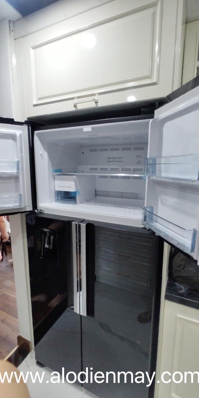 Tủ lạnh 4 cánh Hitachi inverter 540 lít R-FW690PGV7X (GBK, GBW) giá rẻ