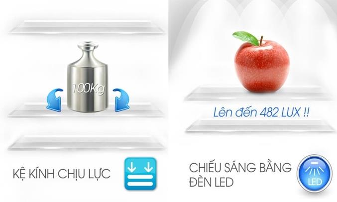 Tủ lạnh 4 cánh Sharp SJ-FX688VG-RD - 678 Lít Inverter