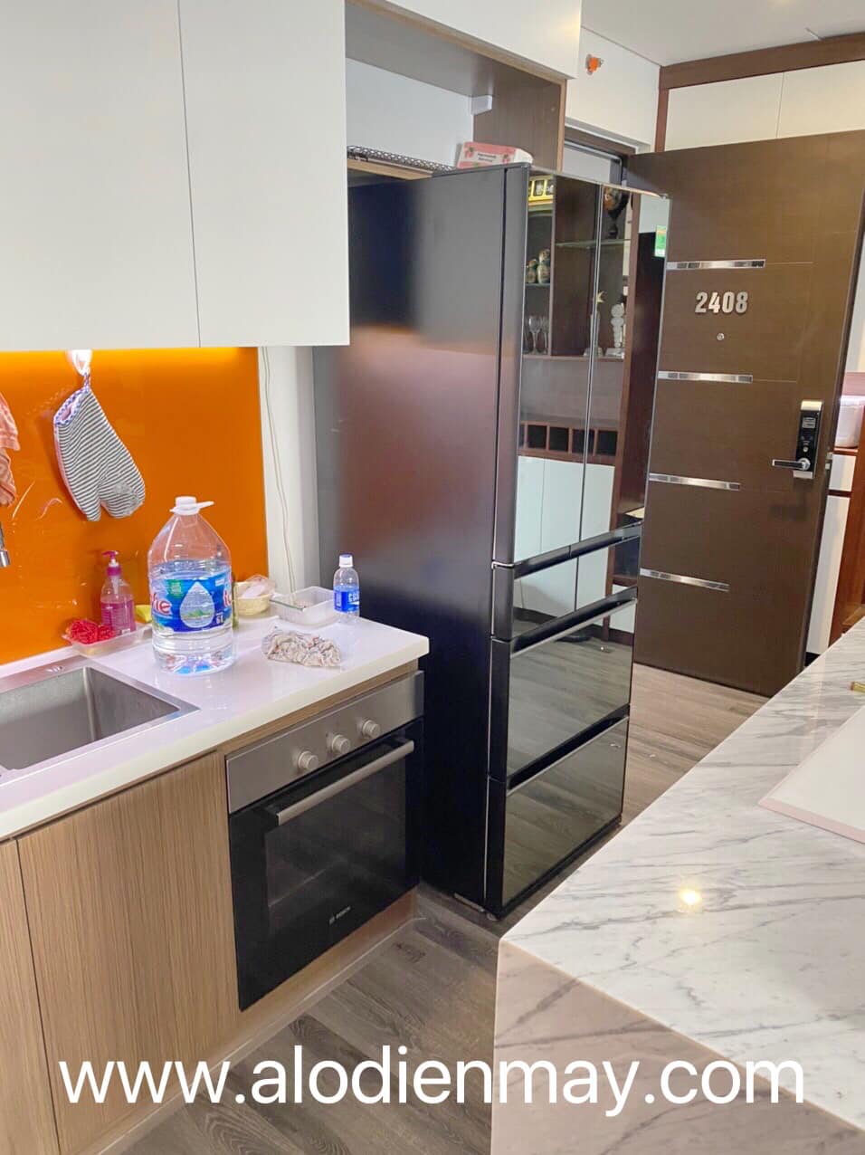 Tủ lạnh Hitachi 520 lít R-HW530NV (X) inverter 6 cửa gương pha lê nhập khẩu Nhật Bản