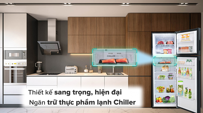 Tủ lạnh Aqua inverter 283 lít AQR-T299FA(FB) giá rẻ