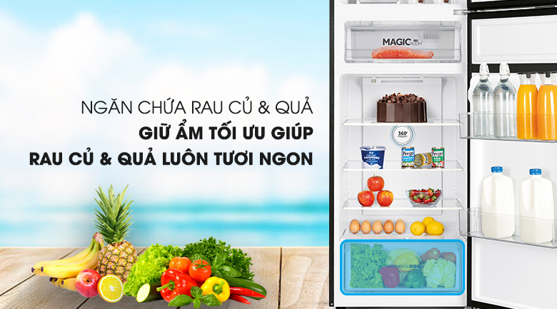 Tủ lạnh Aqua Inverter 312 lít AQR-T359MA (GB)