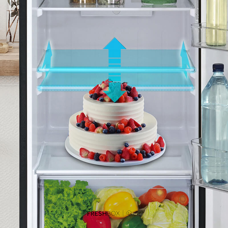 Tủ lạnh 2 cánh Aqua Inverter 357 lít AQR-T376FA (FB) giá rẻ