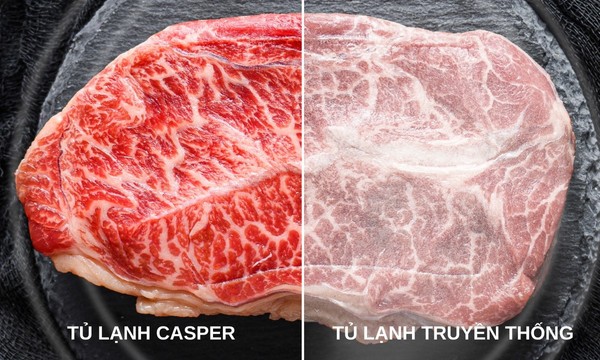 Tủ lạnh Casper 2 cánh inverter 300 lít RB-320VT