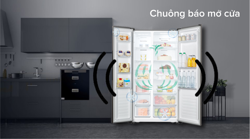 Tủ lạnh Casper Side by Side inverter 552 lít RS-570VT giá rẻ tại Hà Nội