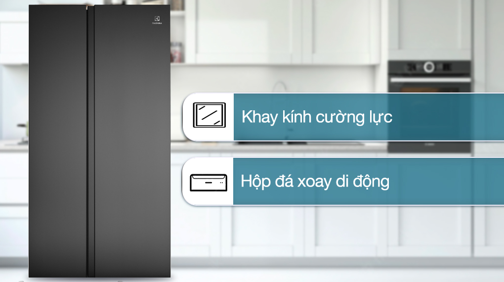 Tủ lạnh SBS Electrolux inverter 624 lít ESE6600A-BVN giá tốt