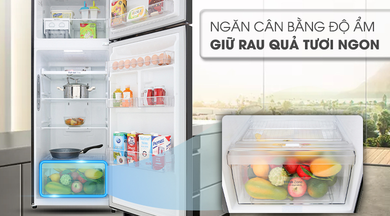 Tủ lạnh LG Inverter 315 lít GN-M315BL