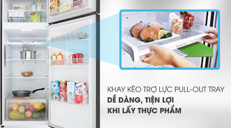 Tủ lạnh LG Inverter 315 lít GN-M315BL