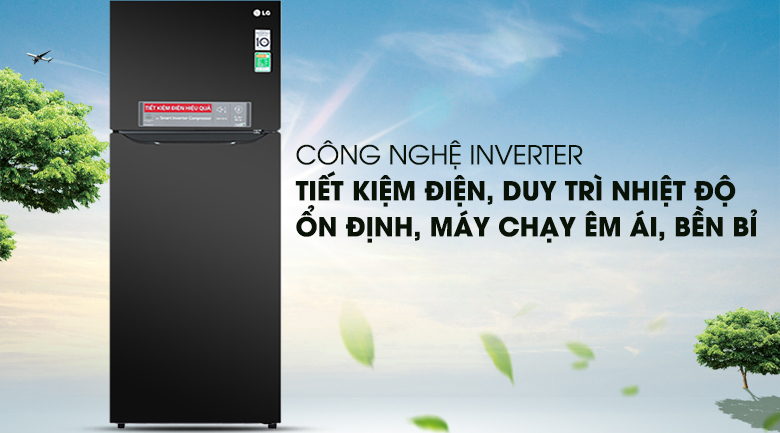 Tủ lạnh LG Inverter 315 lít GN-M315BL