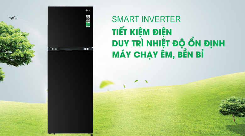 Tủ lạnh LG inverter 335 lít GN-M332BL giá rẻ chính hãng
