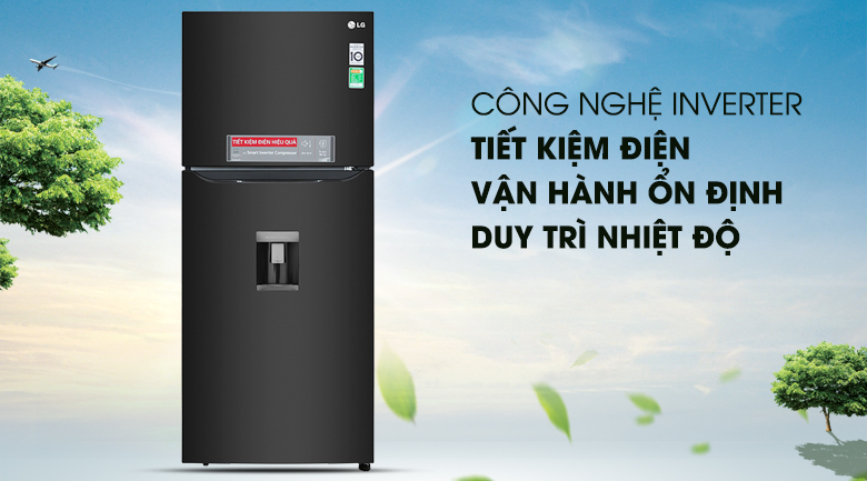 Tủ lạnh LG Inverter 393 lít GN-D422BL