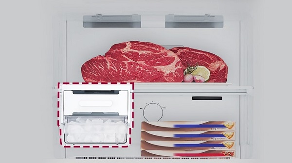 Tủ Lạnh LG Inverter 461 Lít LTB46BLG ngăn đá rộng