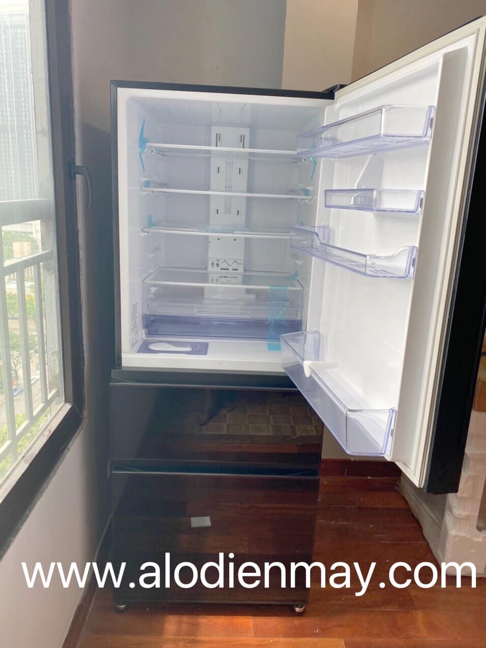 Tủ lạnh 3 cánh Mitsubishi inverter 450 lít CGX56EP (GBK, GBR) giá rẻ chính hãng